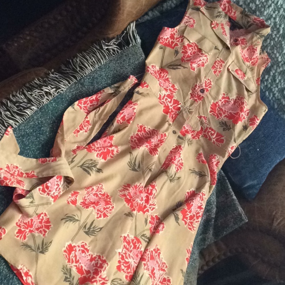 Banana Republic Button Front Dress